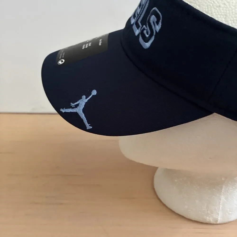 Jordan Dri-Fi UNC North Carolina Tarheels Adjustable Ace Visor Size M-L